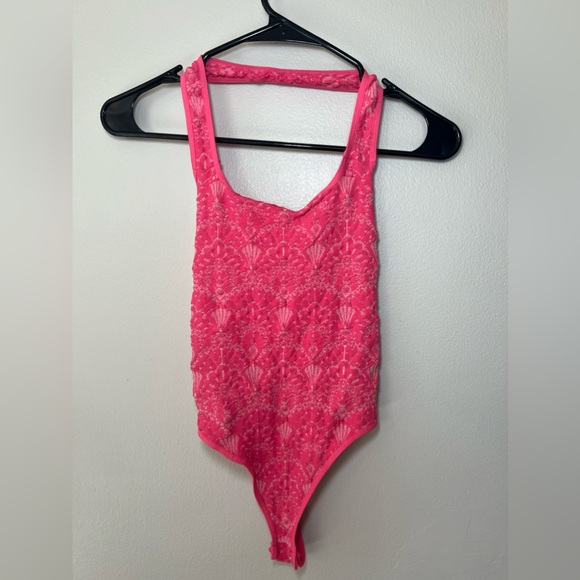[Intimately Free People] Bodysuit With Love Halter Neck - Picture 4 of 8